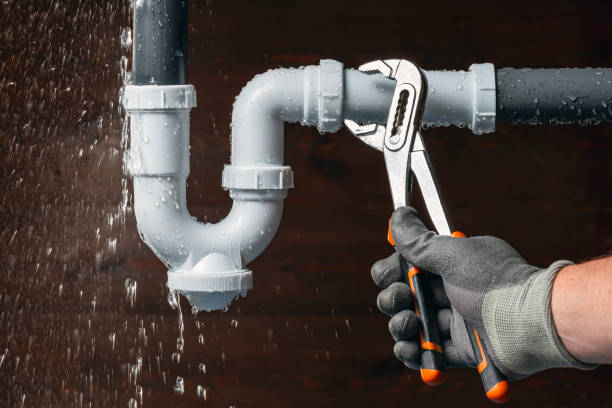 Professional Sewer Line Repair technician working in Hightstown, NJ